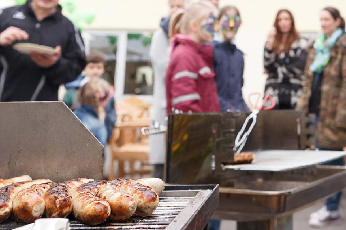 Dojo Leben Grillwurst