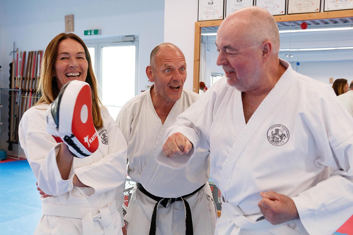 Karate Training Erwachsene Anfänger Dojo Bad Salzuflen
