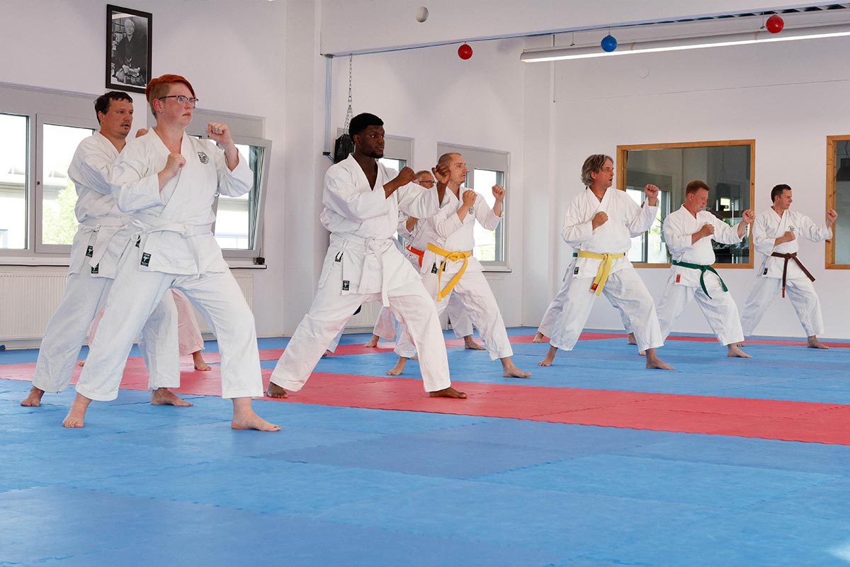 Karate Training Erwachsene Unterstufe Bad Salzuflen