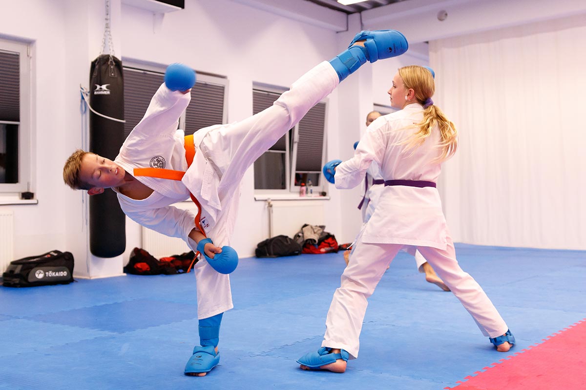 Karate Kumite Wettkampf