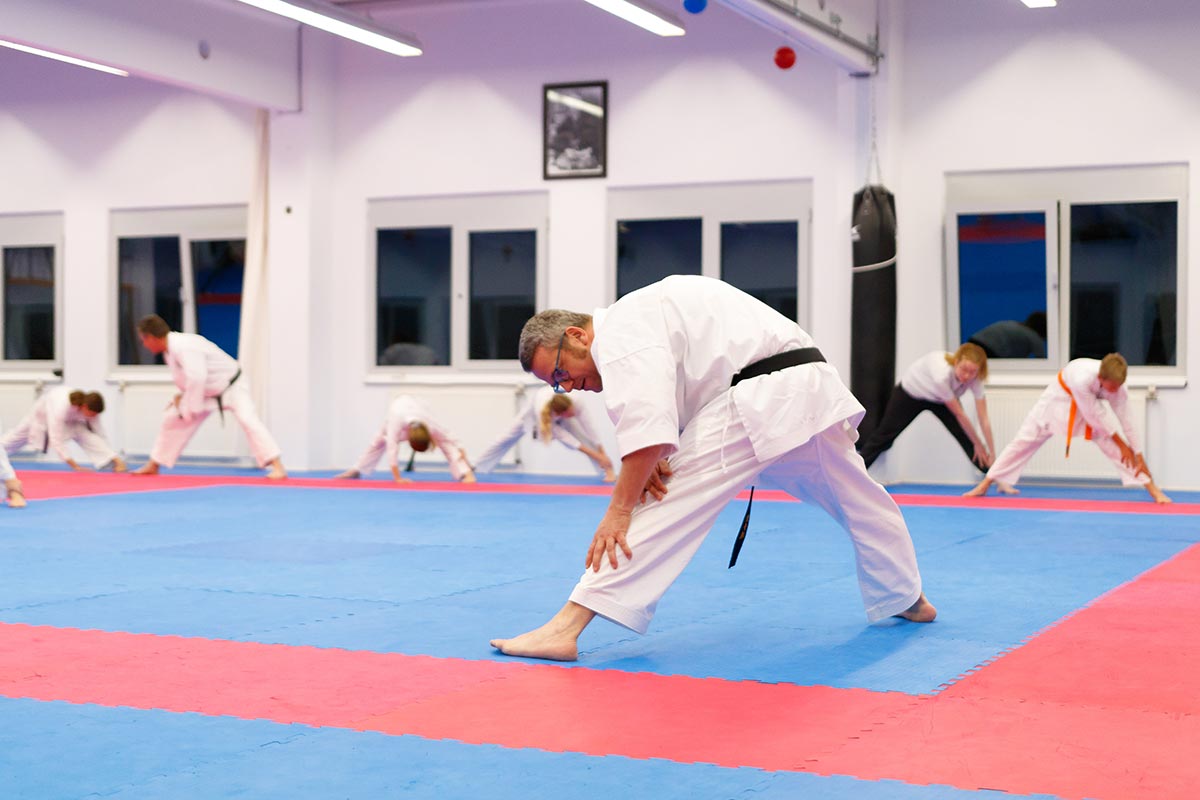 Karate Kumite Aufwärmen