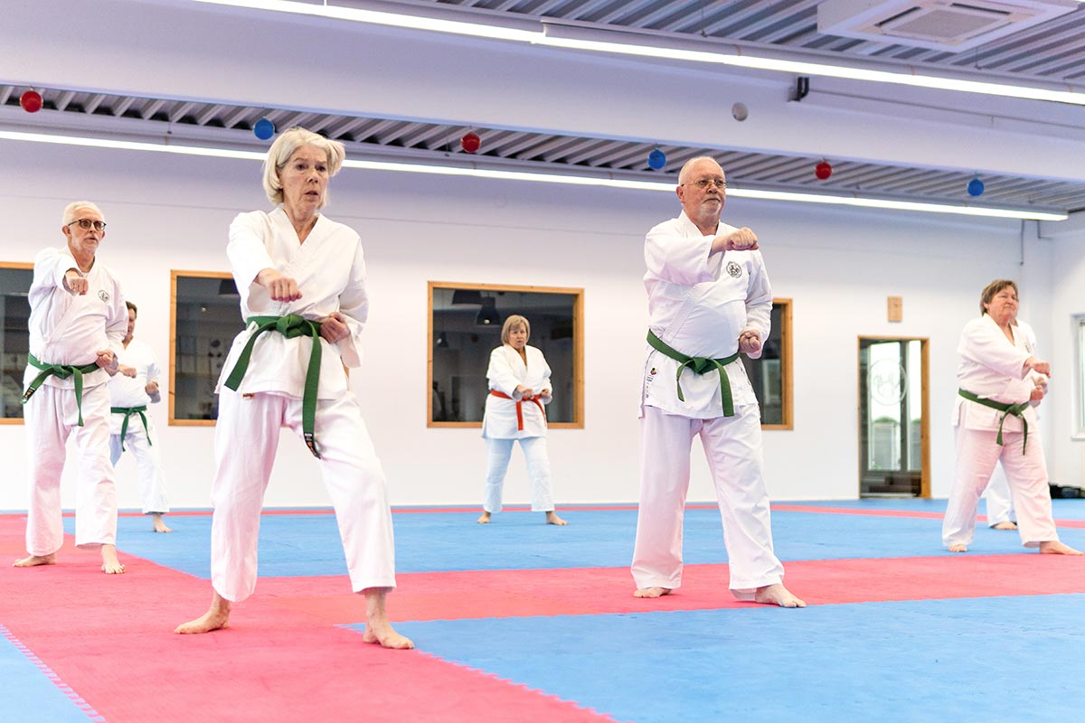 Karate Senioren Training Dojo