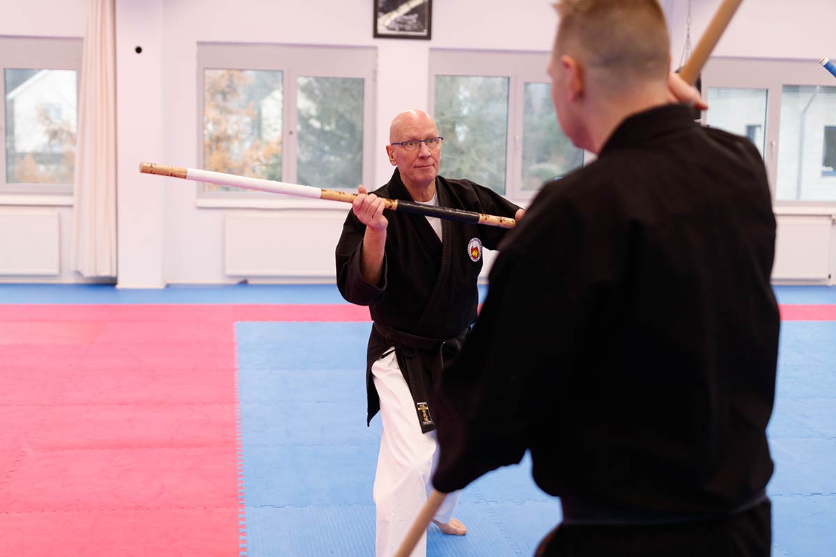 Kobudo Bo Training Bernd Kopp