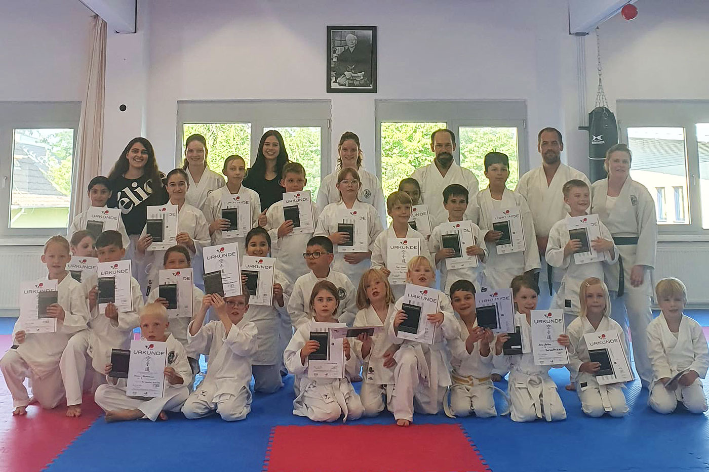 Prüfung Karate Kinder 2024