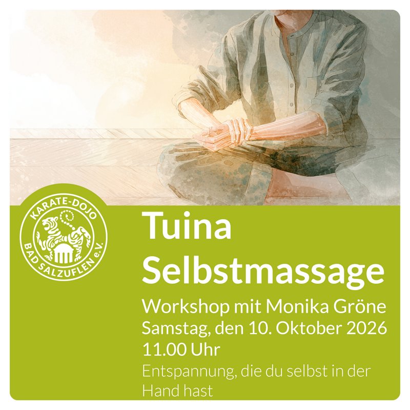 Tuina Selbstmassage