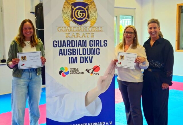 Guardian Girls - Ulrike Maaß im Karate Dojo Bad Salzuflen